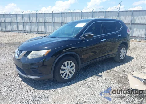 2014 Nissan Rogue S из США, поврежденный, VIN 5N1AT2MTXEC785768